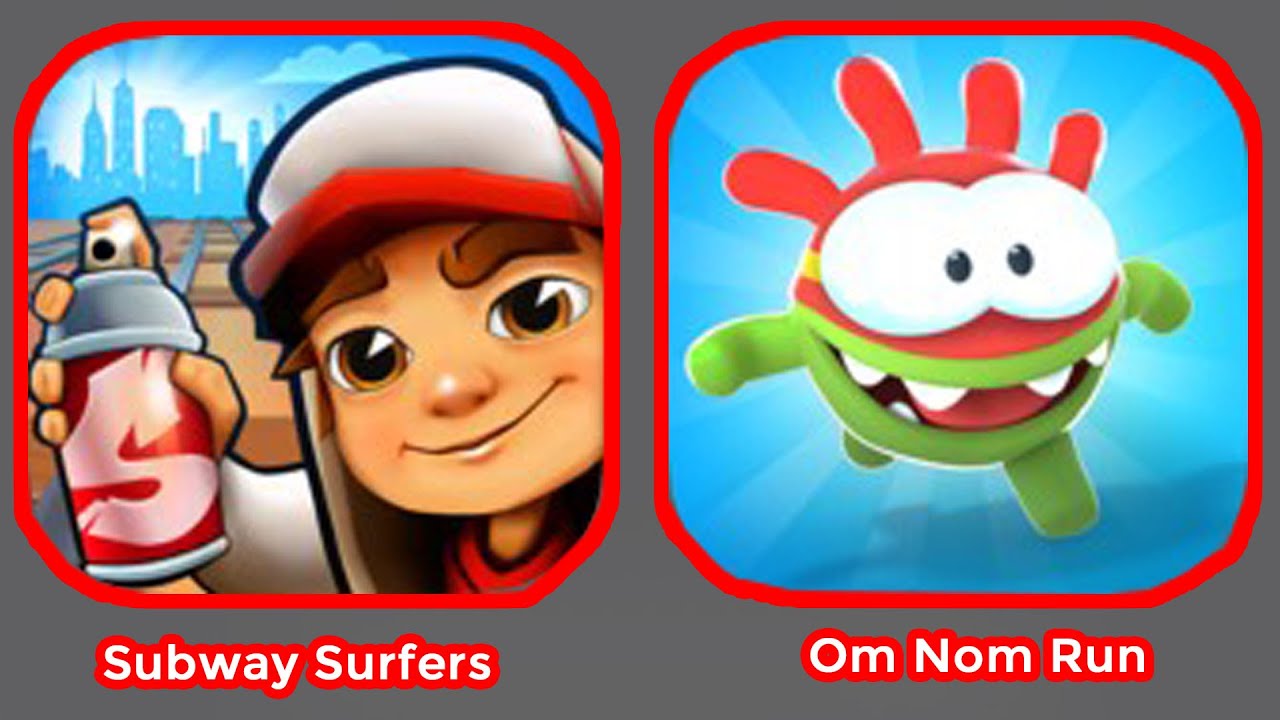 Subway Surfer, Om Nom Run - Ipad Gameplay IOS #6 | Mobile GTV