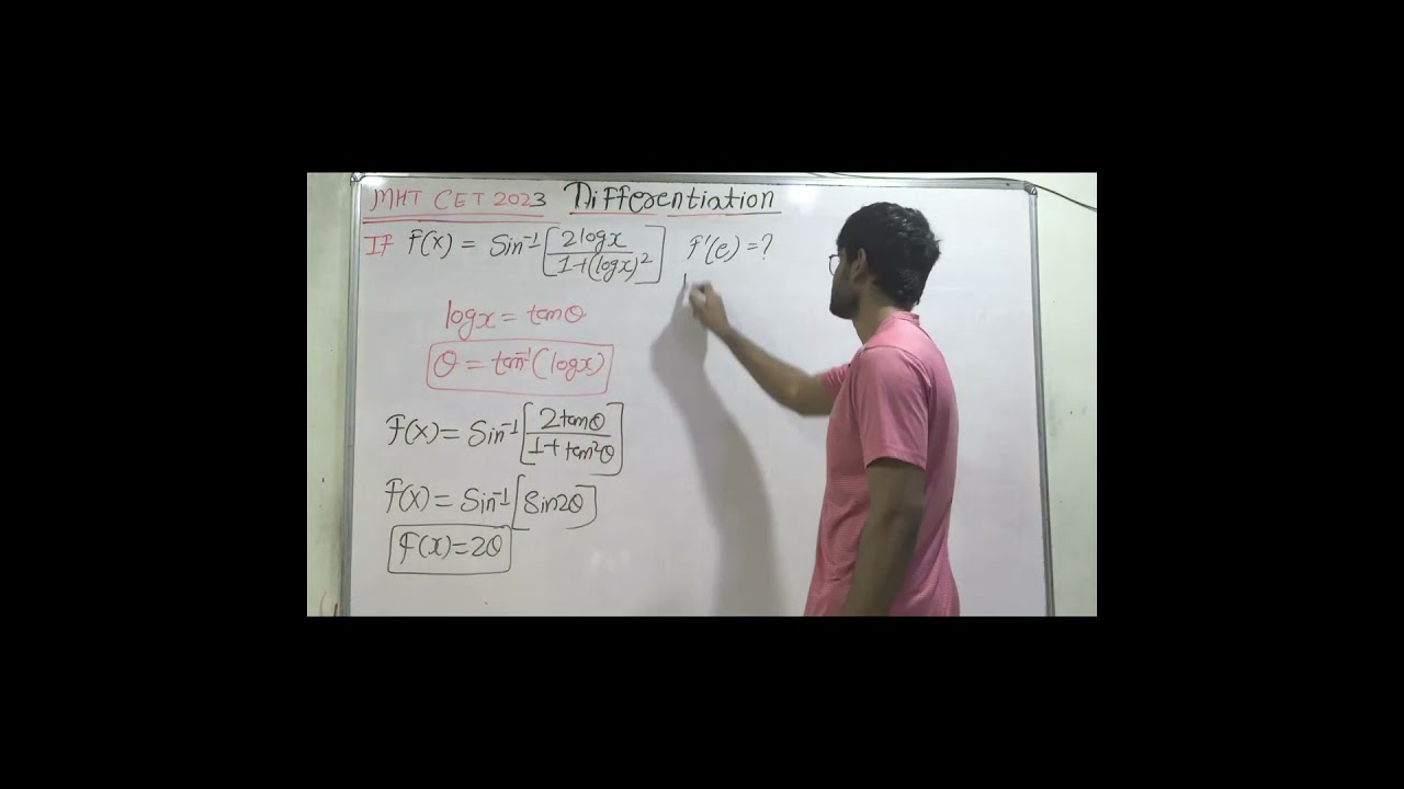 differentiation of inverse trgo function | hsc board  