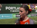 Hayley Raso | Thorns FC 1, Courage 0 | Postgame