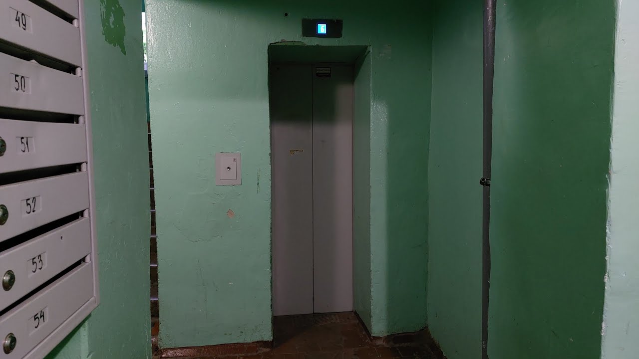 Лифт КМЗ 2013 г. @ ул. Горького, 85Б, под. 2 (г. Владимир)