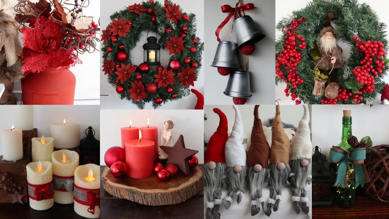 100 Ideias Brilhantes de Natal Ideias Natalinas c/ reciclagem decoração artesanato faça você mesmo