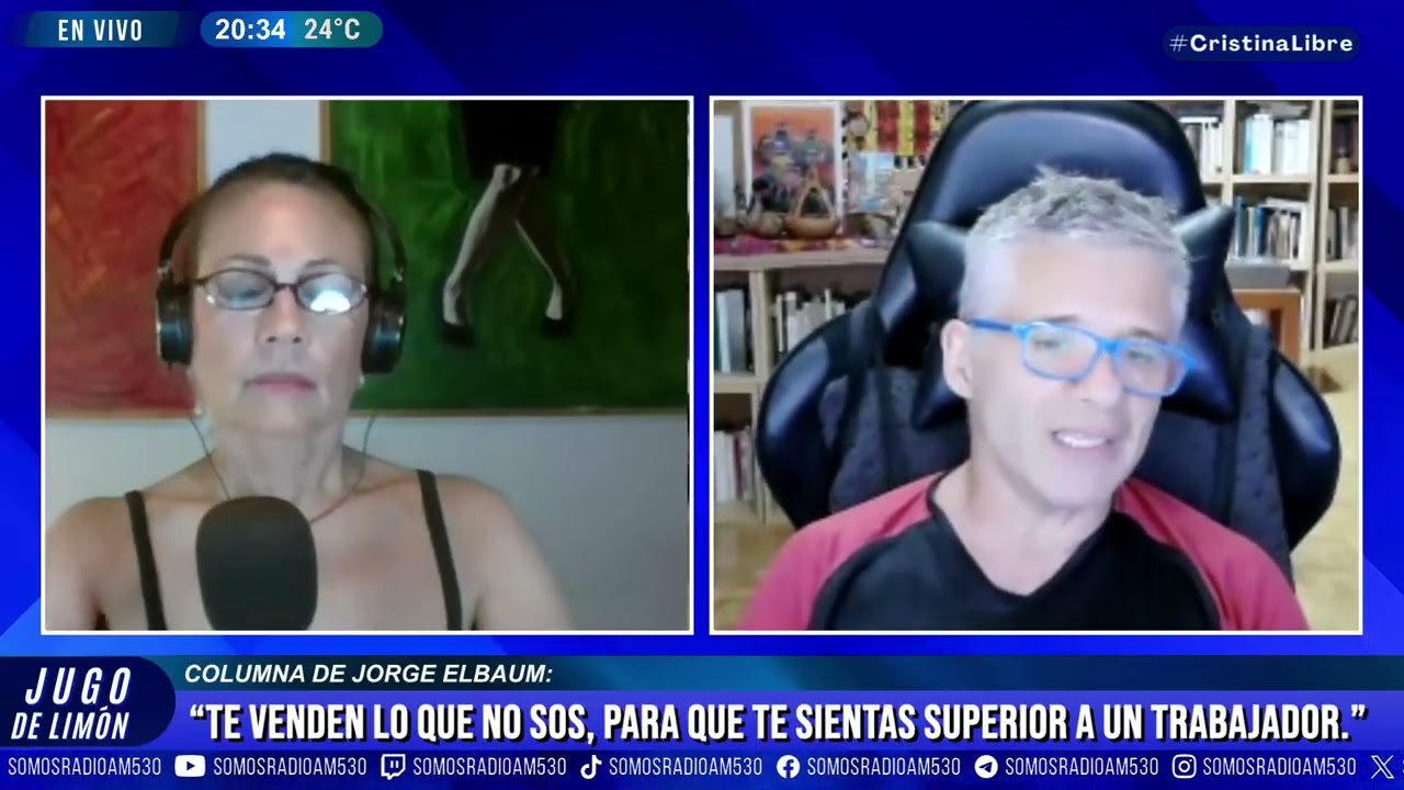 COLUMNA DE JORGE ELBAUM: “TE VENDEN LO QUE NO SOS, PARA QUE TE SIENTAS SUPERIOR A UN TRABAJADOR.” -