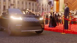 An Evening on the Red Carpet Event,, Virtual Event Set Design for Landing Page