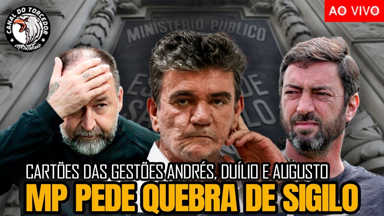 MINISTÉRIO PÚBLICO PEDE QUEBRA DE SIGILO DE CARTÕES DO CORINTHIANS ...