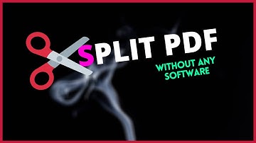 How to Split PDF Page Without Any Software || New Trick💥💯