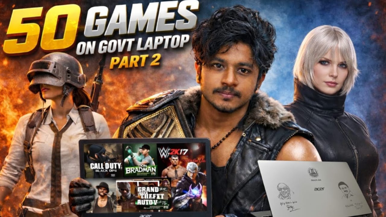 You Won’t Believe These Games Run on Acer Government Laptop 😱 | Part 2