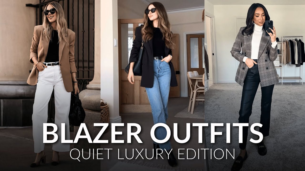10 стильных идей для образов с пиджаком, которые преобразят ваш образ — одевайтесь элегантно и со...