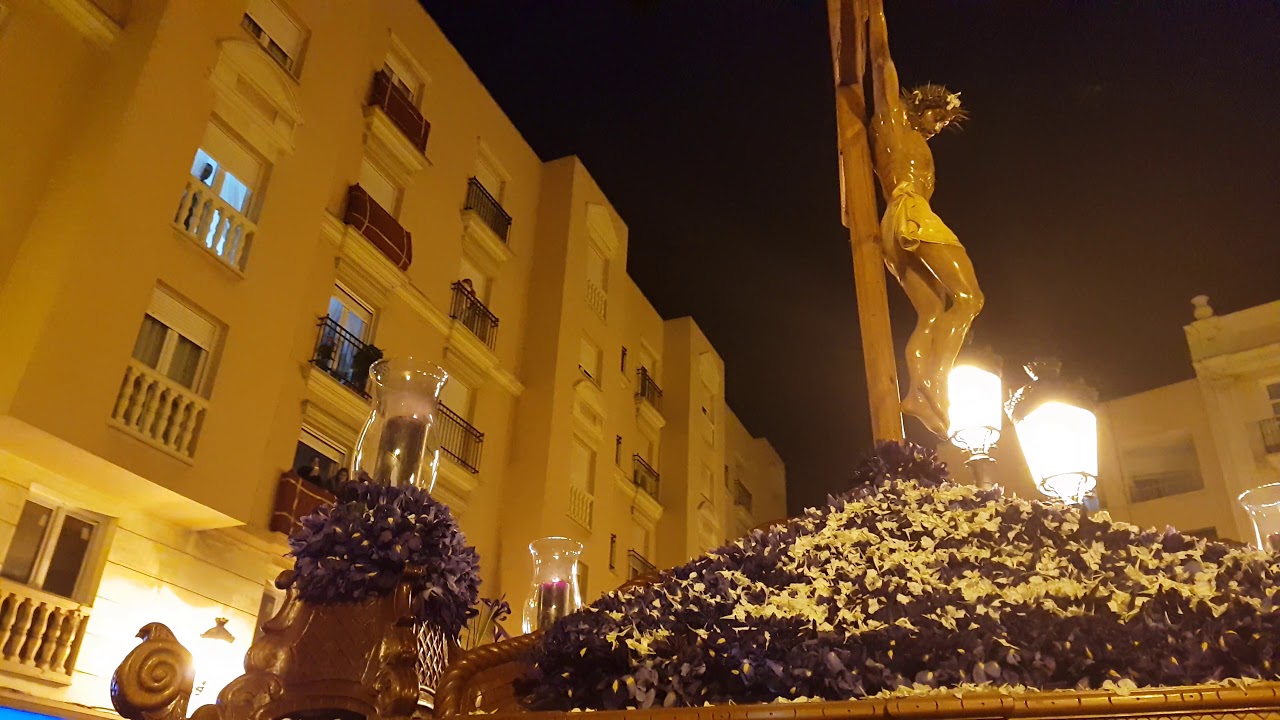 semana santa la linea 2018 - cristo del mar plaza de la iglesia