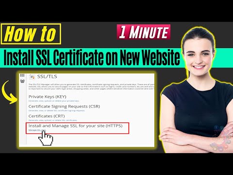 How to install SSL certificate on new website 2022