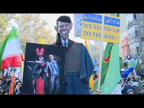 رغم التقارب الدبلوماسي شعار الموت لأمريكا ما يزال قائما بالذكرى34لاقتحام السفارة 