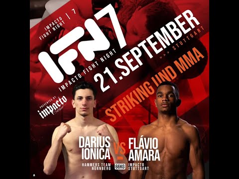 IFN 7 | KAMPF 8 | FLAVIO AMARA KAMARA 🆚️ DARIUS IONICA | MMA | 21.09.2024