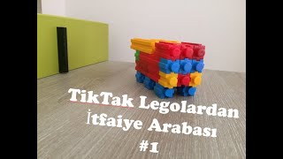 LEGOLARDAN İTFAİYE ARABASI YAPIMI !!!(TikTak Legolardan İtfaiye Arabası Yapımı #1)