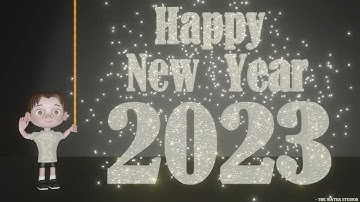 Happy New Year 2023 CGI Animation Video