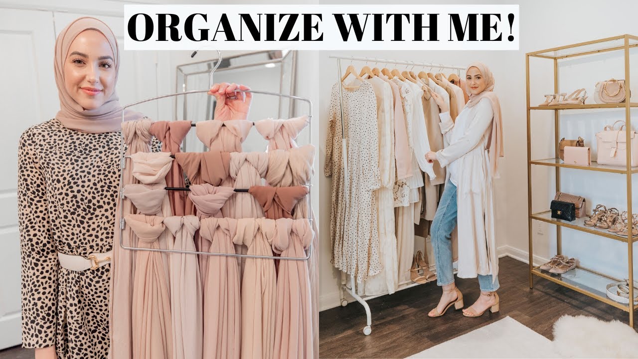 Major Closet Declutter and Organization! + How I Organize My Hijabs 