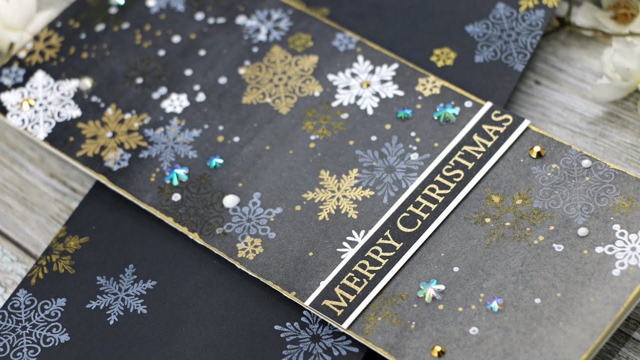 GinaK Designs Snowflake Cascade | STAMPtember Exclusive Limited Edition