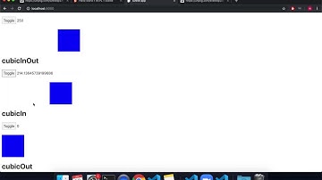 Svelte - Easing functions