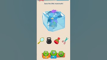 IQ BOOST LEVEL 14.save the little mammoth. #gamesplay #iqboost #games #dailygame #playenergy #lvl14