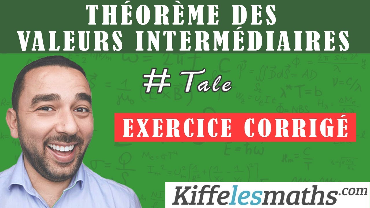 Théorème des valeurs intermédiaires. L'exercice classique corrigé.