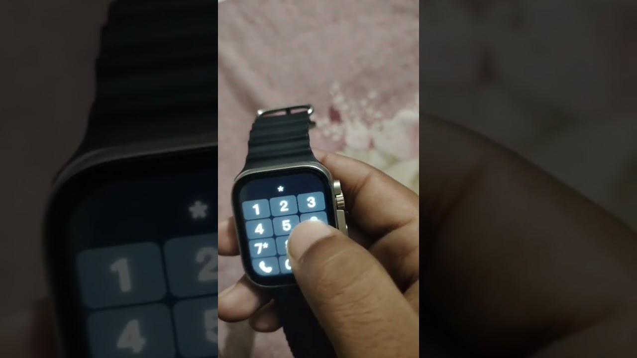 How to open Vidmate on T800 ultra smartwatch.