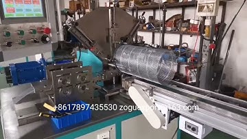 automatic expansion filter core rolling machine