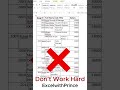 "MS Word Table Auto Fix by Double Click ⚡ Easy Trick" #excel #exceltips #exceltutorial #exceltricks