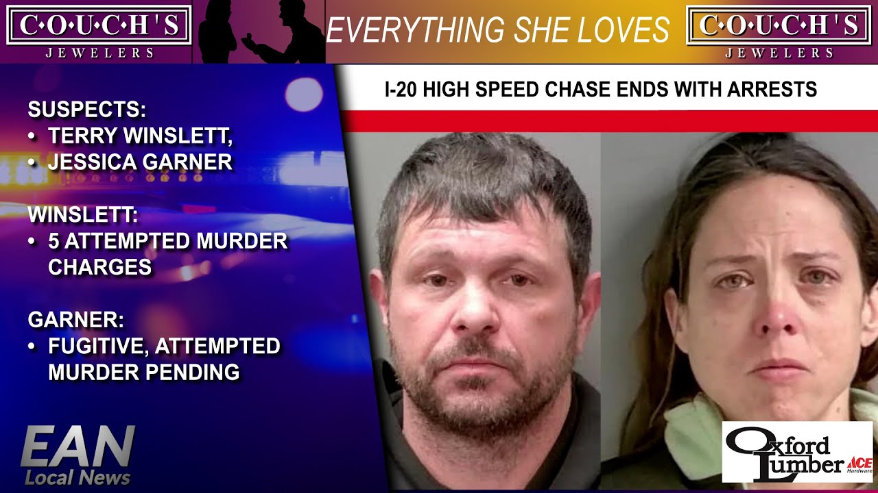 High-Speed Chase Across East Alabama Ends in Carjacking and Arrests ...