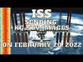 ISS sendet KG STV Bilder am 20 Februar 2022
