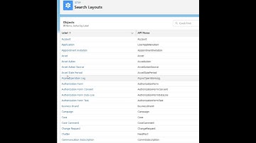 How to modify the search result layout for an object in your org?