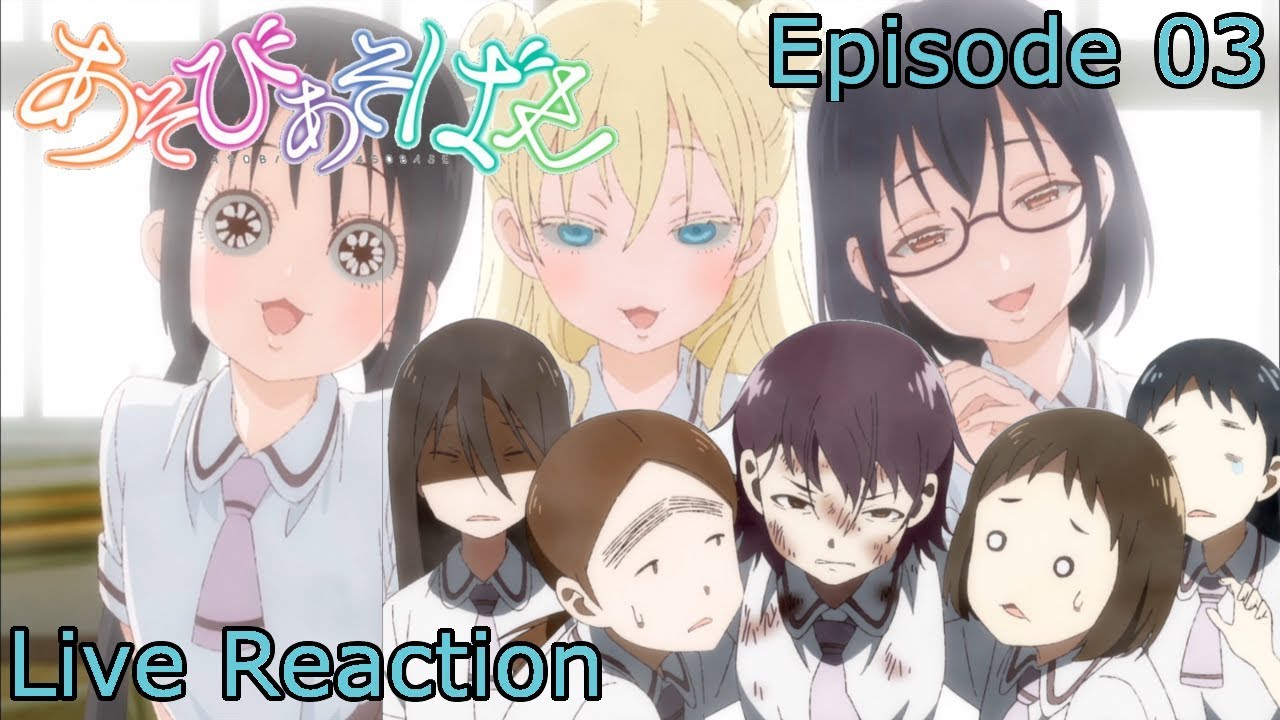 Live Reaction Asobi Asobase Episode 3 Youtube