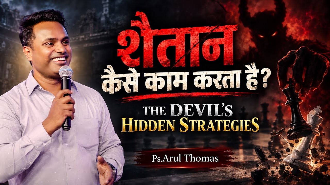 शैतान कैसे काम करता है? | THE DEVIL’S HIDDEN STRATEGIES | Ps. Arul Thomas