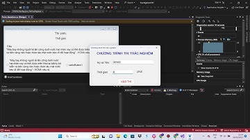 Source code phần mềm thi trắc nghiệm (nhập câu hỏi bằng file .txt) winform c#