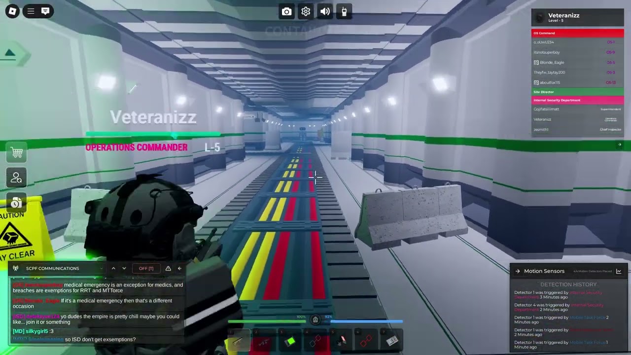 How to get FIRST PERSON in SCP SITE ROLEPLAY 