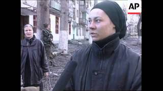 CHECHNYA: GROZNY: MUCH OF CITY LIES IN RUINS