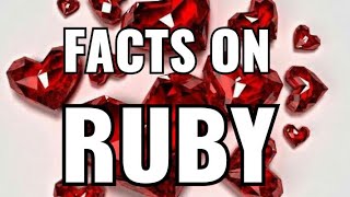 Facts on Ruby