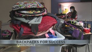 Backpacks for success at Carbondale High School