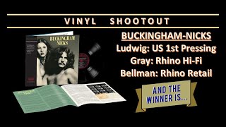 Who Wins the Buckingham Nicks Vinyl Shootout? (Episode 250) #audiophile #vinylcommunity #vinylreview