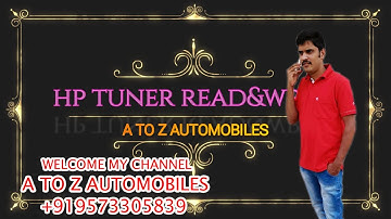 HPTUNER: HOW TO READ AND WRITE HPTUNER | A TO Z AUTOMOBILES