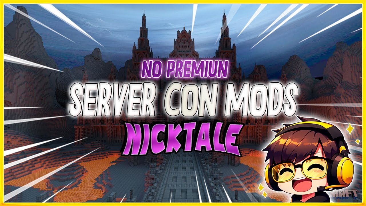 Server de minecraft no Premium con mods Nuevo para todos y todas - YouTube