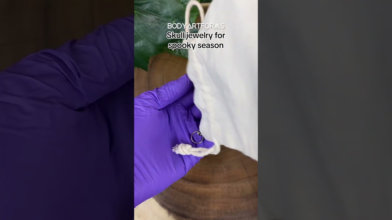 Skull Jewelry for Spooky Season | Stretched Ears 