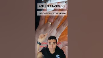 Anillo atascado. #curiosidades  #emergencia #tutorial