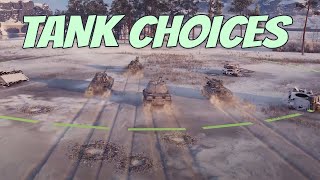 World Of Tanks The Right Tank Choices For Frontline