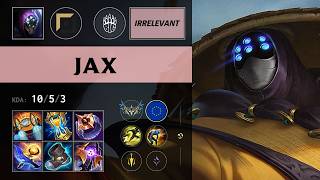 (BIG Irrelevant) Jax Top vs Varus - EUW Challenger Patch 26.12