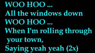 Big Time Rush - Windows Down (LYRICS)