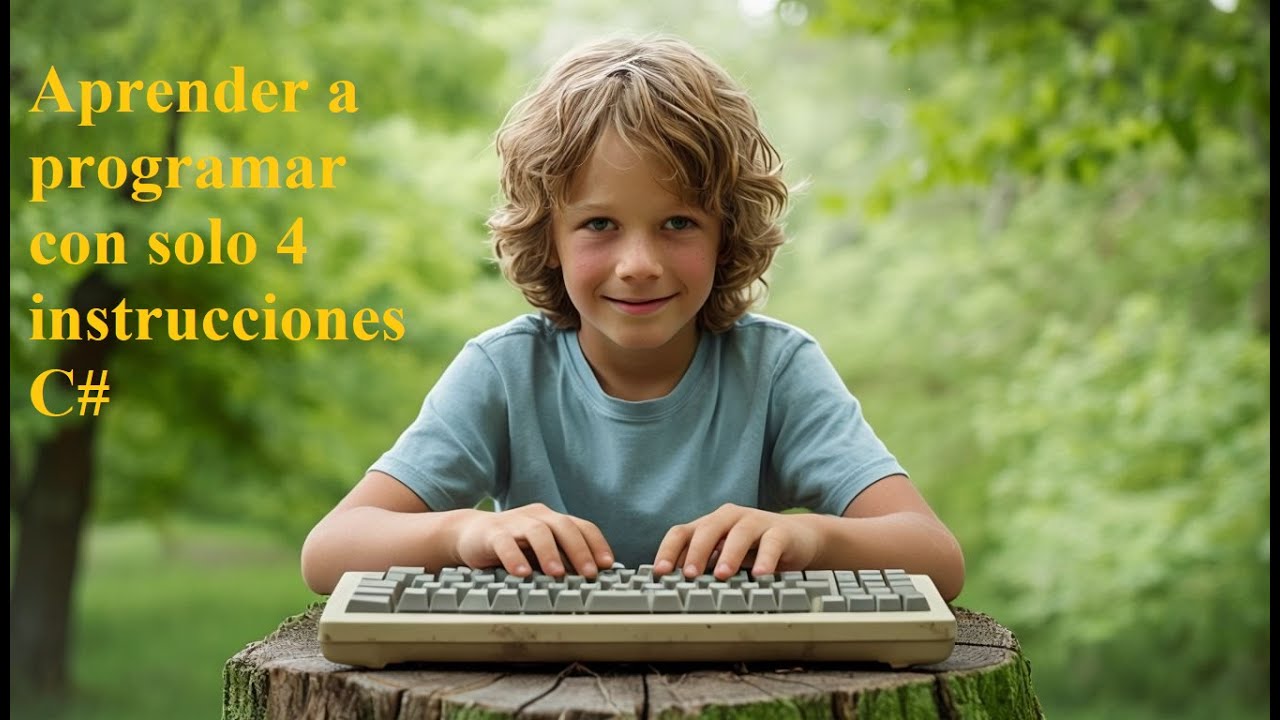 Aprender a programar con solo 4 instrucciones.