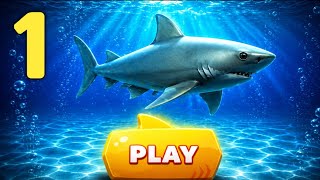 Shark Survival Game - 1 🦈 | Press Play & Escape If You Can! screenshot 4