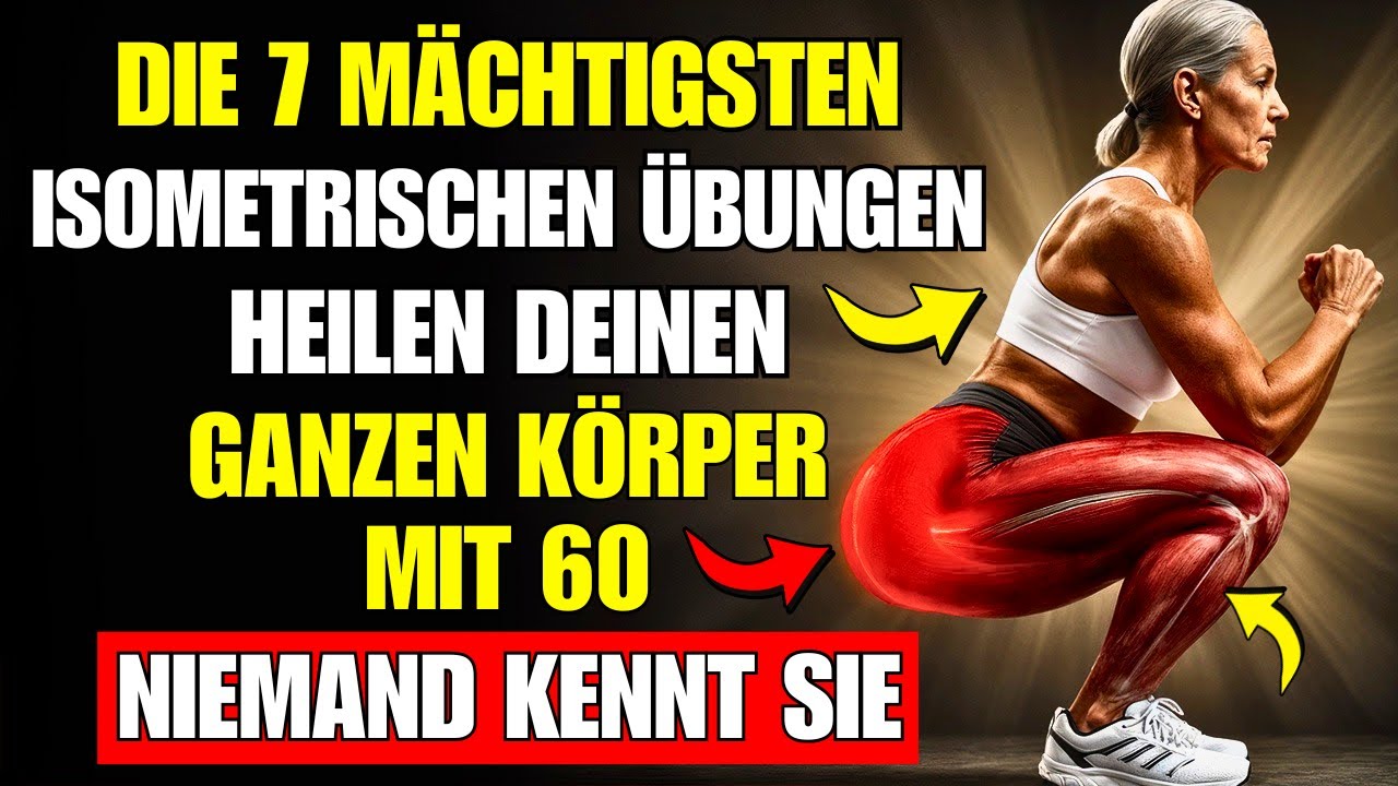 7 ISOMETRISCHE ÜBUNGEN, UM DEINEN KÖRPER ZU TRANSFORMIEREN – KEIN GYM, KEINE AUSREDEN