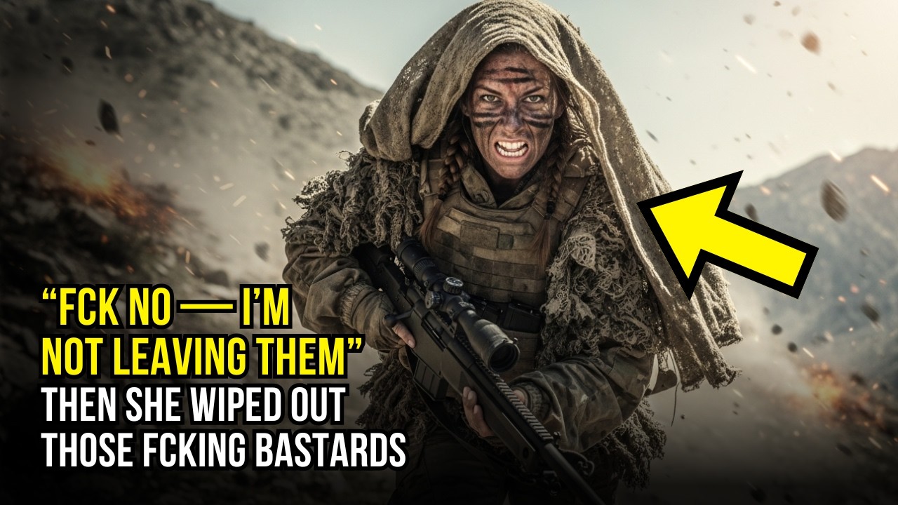 Navy SEAL Whispered “Who Fired That Shot?” — Then Went Silent When He Saw Who the Female Sniper Was!