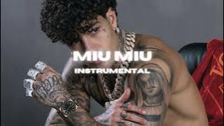 Tony Effe - MIU MIU | INSTRUMENTAL