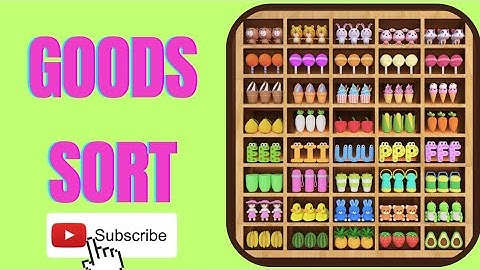 Goods Sort - Level 88 | New Fun & Relaxing Mobile Game App 2023 game app