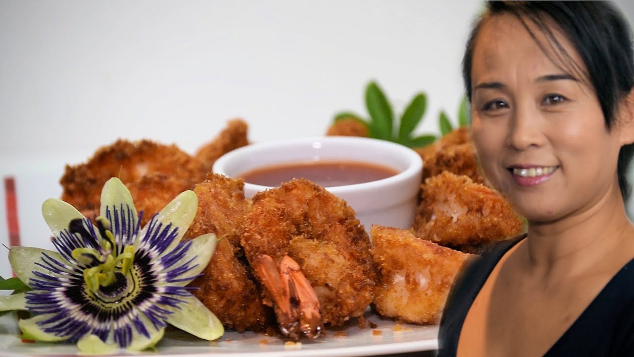 Chinese Crispy Fried Shrimps (Chinese Style Cooking Recipe) - YouTube